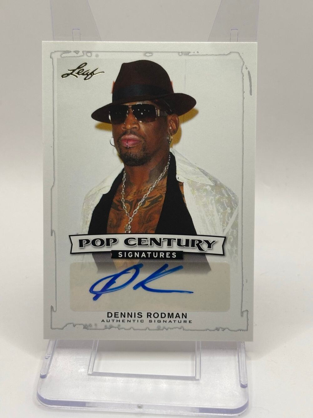 2014 Leaf Pop Century Signatures Dennis Rodman Auto Chicago Bulls Autograph SP